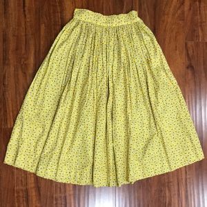Vintage floral skirt